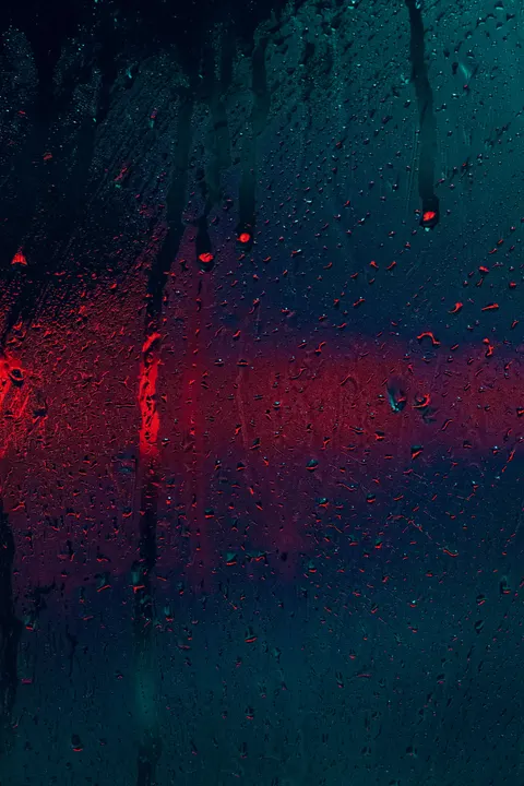 Rain Window Phone Wallpaper · rain · 1440×2160