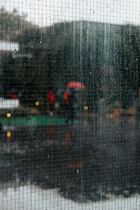 Rain Window Phone Wallpaper · rain · 1440×2160
