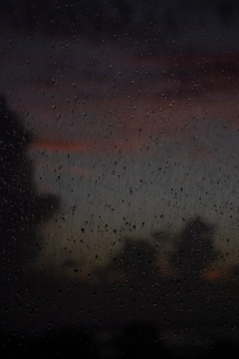 Rain Window Phone Wallpaper · rain · 1440×2160