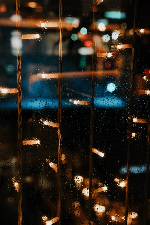 Rain Window Phone Wallpaper · rain · 1440×2160