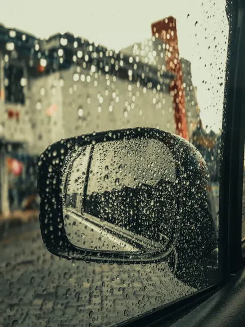 Rain Window Phone Wallpaper · rain · 1440×1920