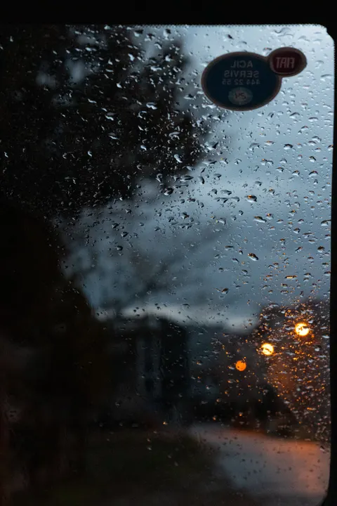 Rain Window Phone Wallpaper · rain · 1440×2160