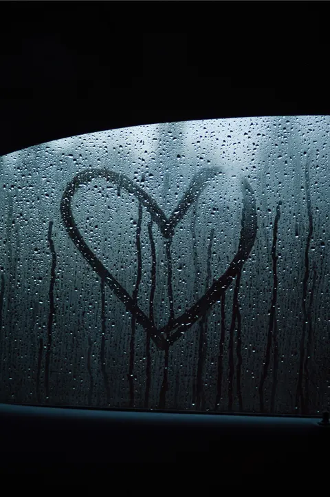 Rain Window Phone Wallpaper · rain · 1440×2166