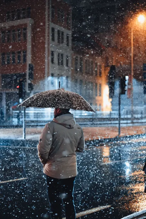 Rain Street Phone Wallpaper · rain · 1440×2160