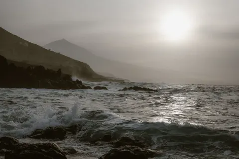 Stürmische See 4K Hintergrundbild · ocean · 3840×2560