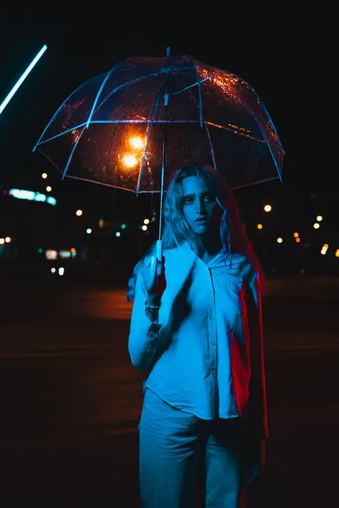 Rain Street Phone Wallpaper · rain · 1440×2160