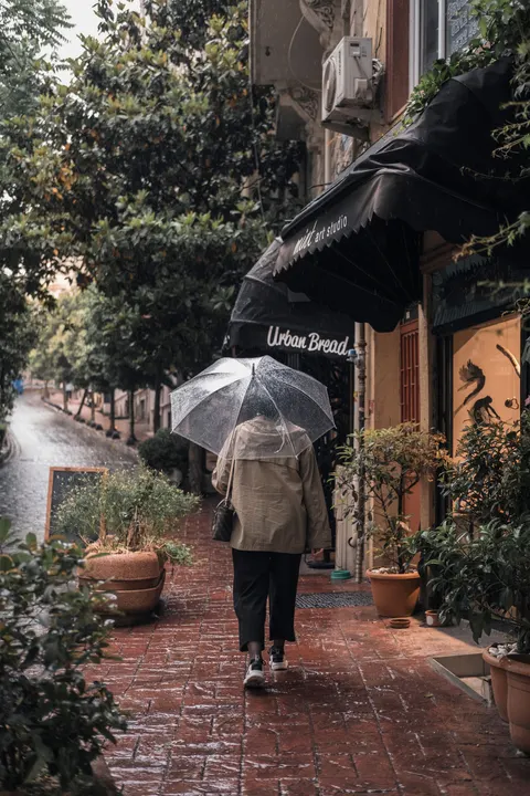 Rain Street Phone Wallpaper · rain · 1440×2160