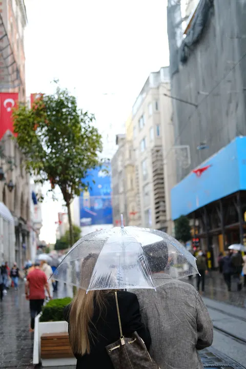 Rain Street Phone Wallpaper · rain · 1440×2160