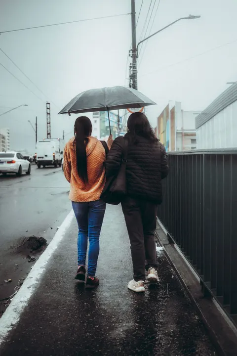 Rain Street Phone Wallpaper · rain · 1440×2160