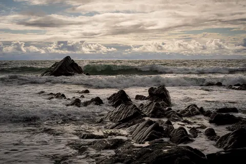 Fond d'écran Mer agitée 4K · ocean · 3840×2560