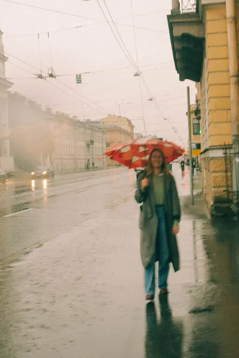 Rain Street Phone Wallpaper · rain · 1440×2160