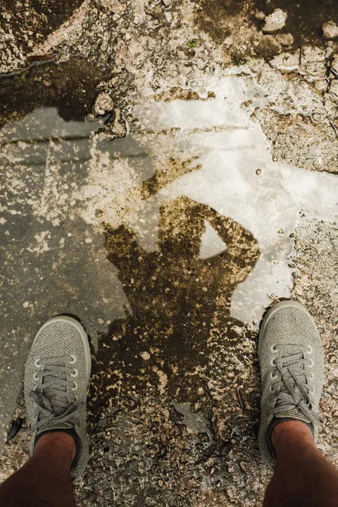 Rain Puddle Phone Wallpaper · rain · 1440×2160