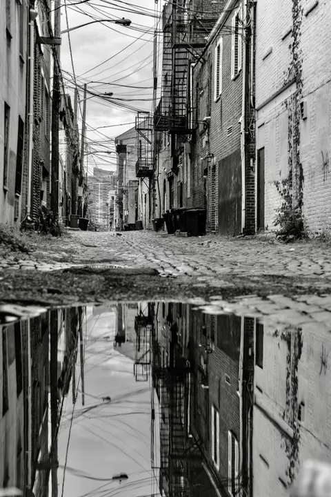 Rain Puddle Phone Wallpaper · rain · 1440×2160