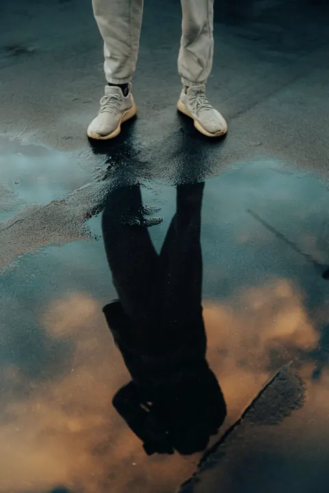 Rain Puddle Phone Wallpaper · rain · 1440×2160