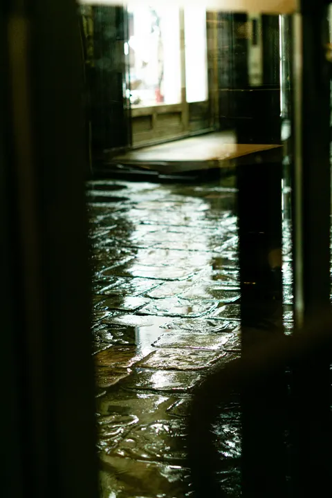 Rain Puddle Phone Wallpaper · rain · 1440×2160