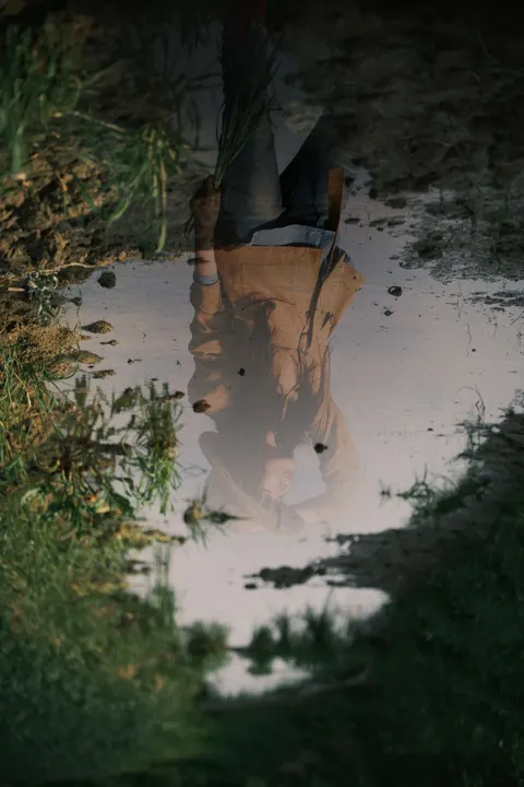 Rain Puddle Phone Wallpaper · rain · 1440×2160