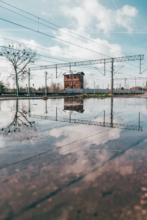 Rain Puddle Phone Wallpaper · rain · 1440×2160