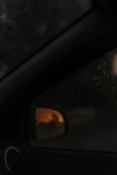 Rain Window Phone Wallpaper · rain · 1440×2157