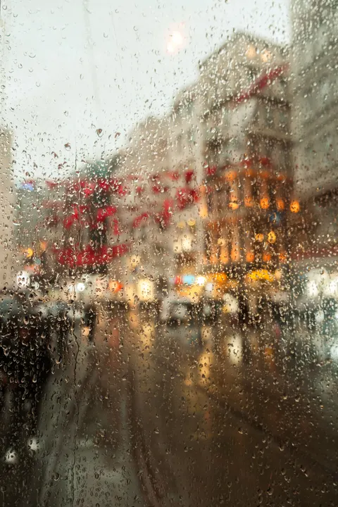 Rain Window Phone Wallpaper · rain · 1440×2160