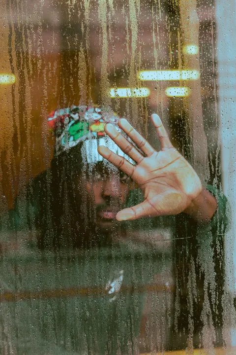 Rain Window Phone Wallpaper · rain · 1440×2160