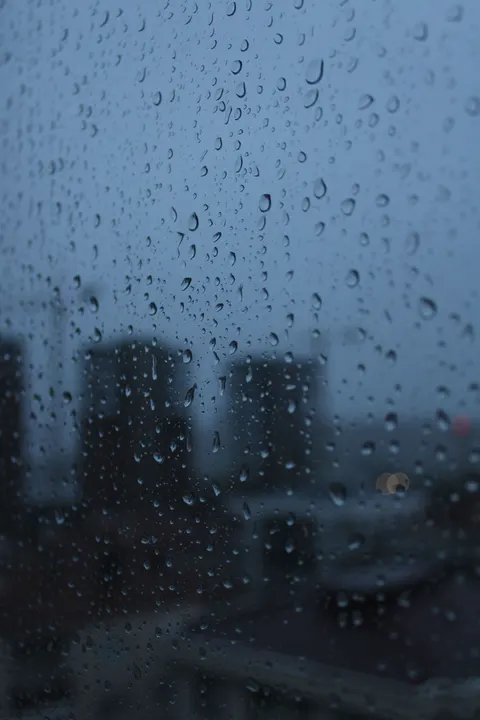 Rain Window Phone Wallpaper · rain · 1440×2160