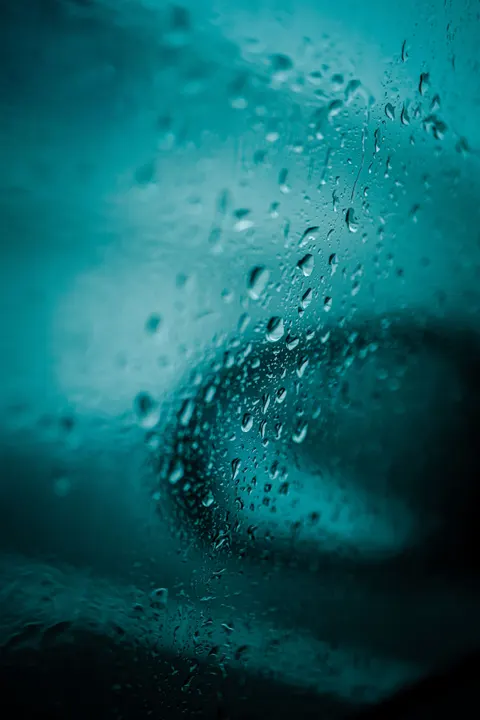 Rain Window Phone Wallpaper · rain · 1440×2160