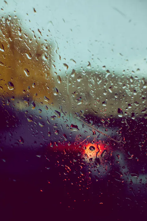 Rain Window Phone Wallpaper · rain · 1440×2160