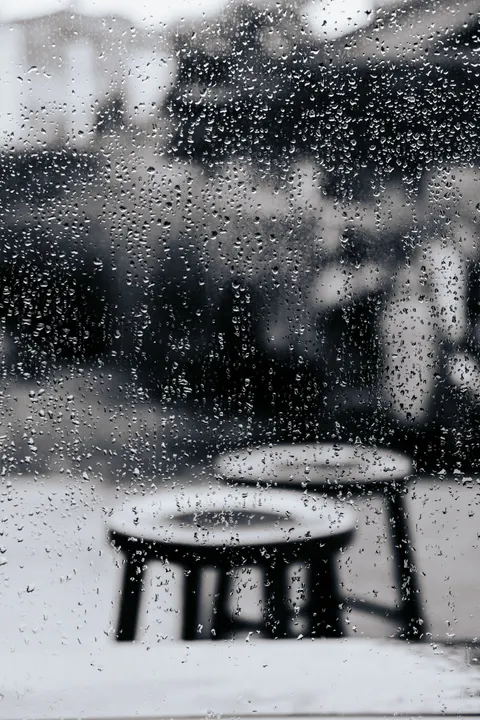 Rain Window Phone Wallpaper · rain · 1440×2160