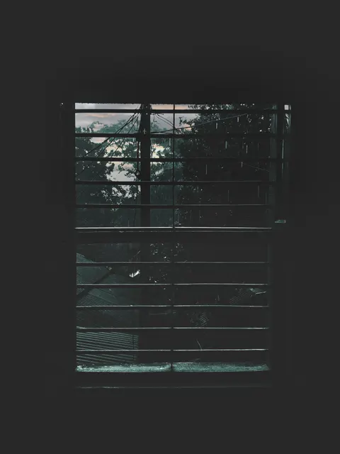 Rain Window Phone Wallpaper · rain · 1440×1920