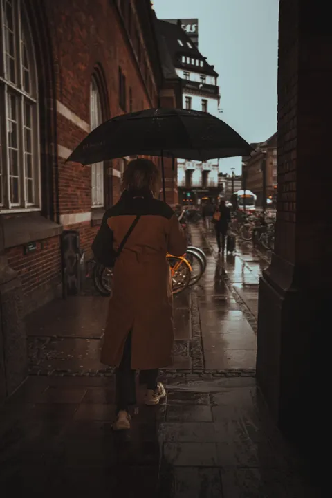 Rain Street Phone Wallpaper · rain · 1440×2160