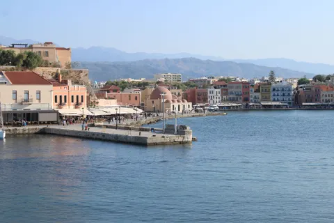 Sfondo Porto costiero 4K · ocean · 3840×2560