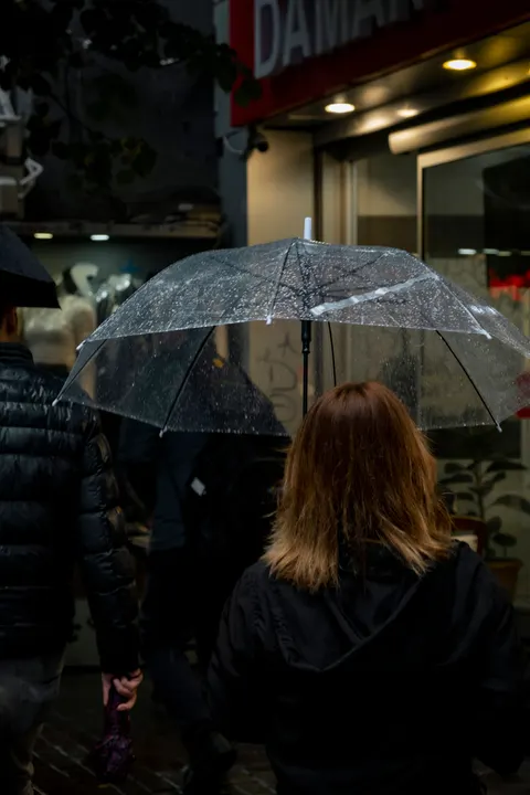 Rain Street Phone Wallpaper · rain · 1440×2160