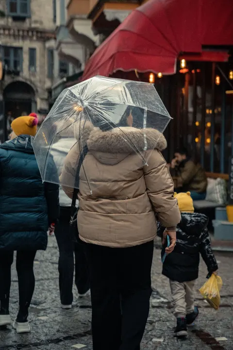 Rain Street Phone Wallpaper · rain · 1440×2160