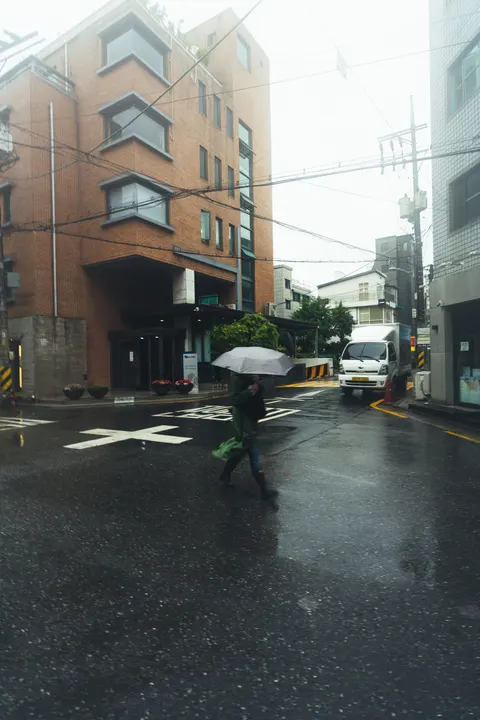 Rain Street Phone Wallpaper · rain · 1440×2160