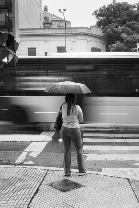 Rain Street Phone Wallpaper · rain · 1440×2160