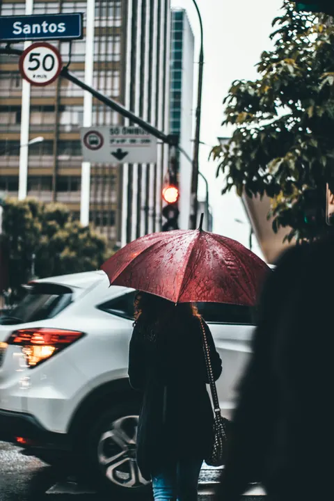 Rain Street Phone Wallpaper · rain · 1440×2160