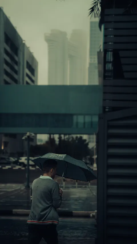 Rain Street Phone Wallpaper · rain · 1440×2560