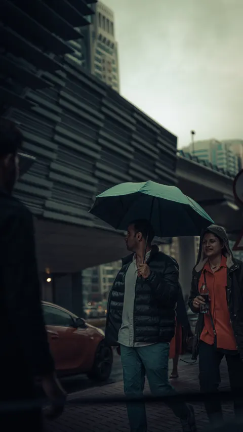 Rain Street Phone Wallpaper · rain · 1440×2560