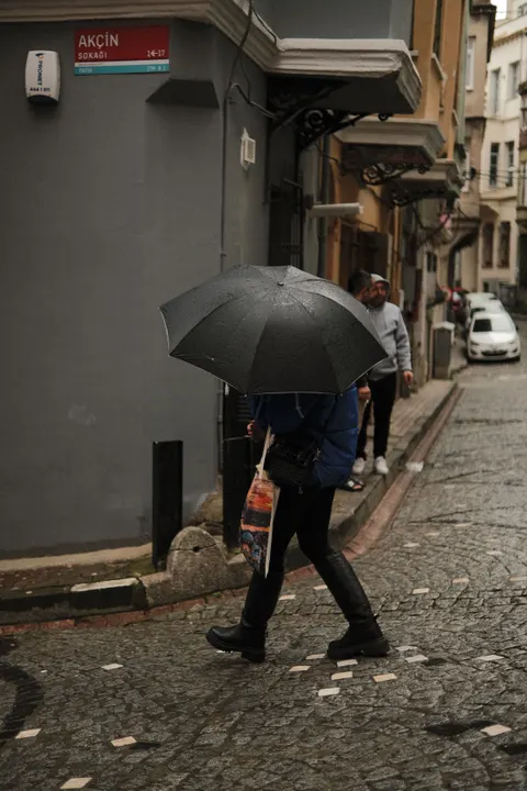 Rain Street Phone Wallpaper · rain · 1440×2160