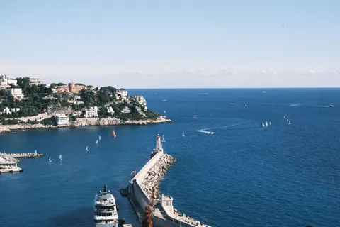 Fond d'écran Port côtier 4K · ocean · 3840×2560