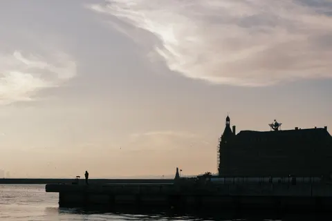 海岸港湾 4K壁纸 · ocean · 3840×2560