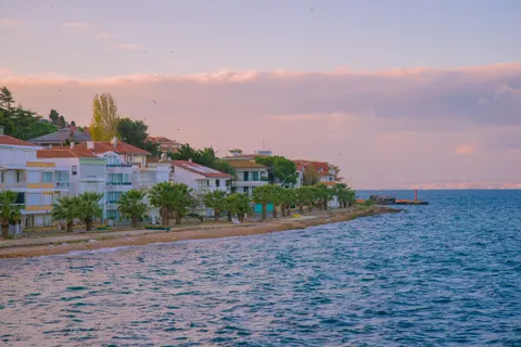 والپیپر بندرگاه ساحلی با کیفیت 4K · ocean · 3840×2563