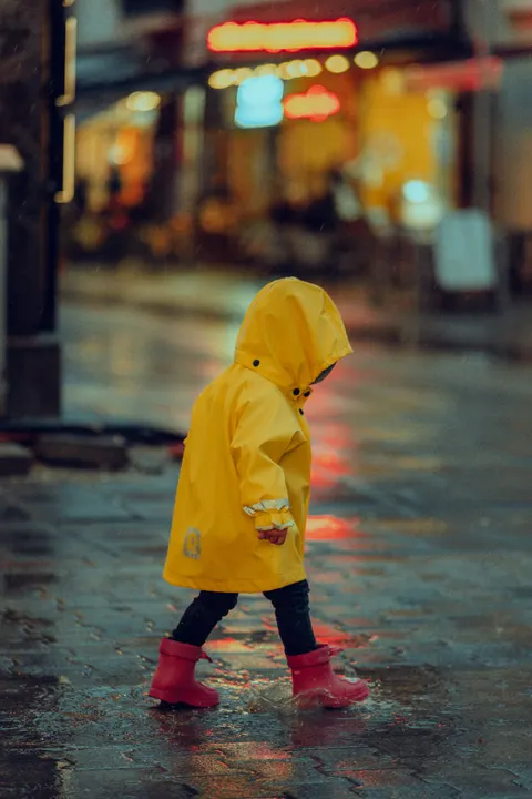 Rain Puddle Phone Wallpaper · rain · 1440×2160