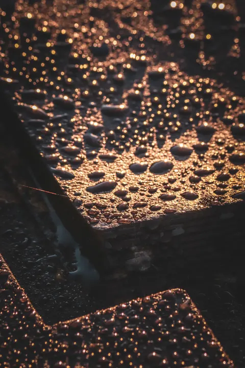 Rain Puddle Phone Wallpaper · rain · 1440×2160