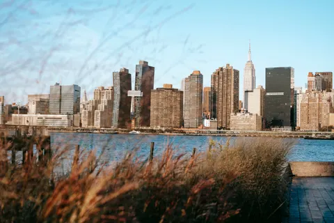 Skyline van New York 4K-achtergrond · city · 3840×2560