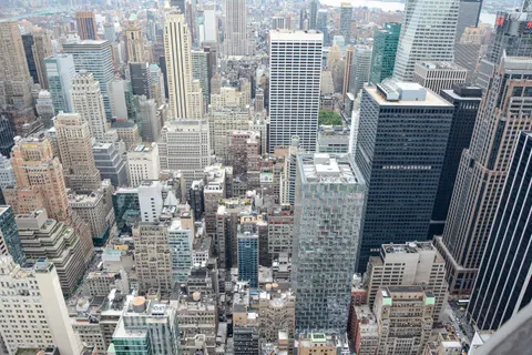 Papel de parede Horizonte de Nova York 4K · city · 3840×2560
