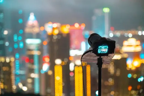 हांगकांग की रात 4K वॉलपेपर · city · 3840×2561