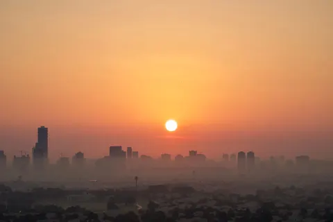 Fond d'écran Horizon de Dubaï 4K · city · 3840×2560