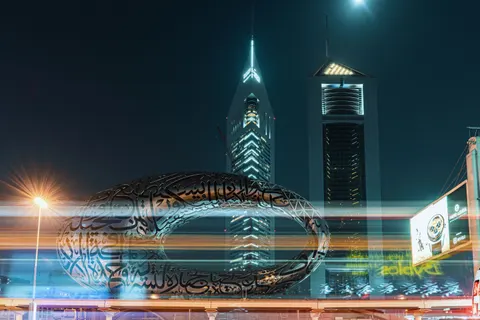Dubai Skyline 4K Wallpaper · city · 3840×2560