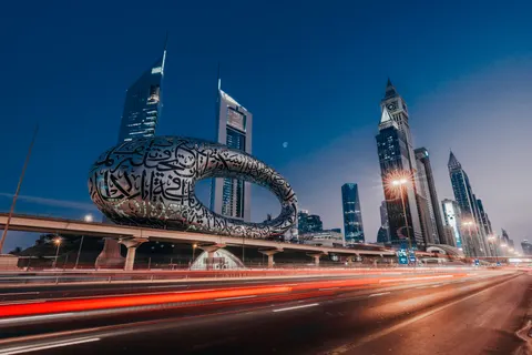 Fondo de pantalla Horizonte de Dubái 4K · city · 3840×2560